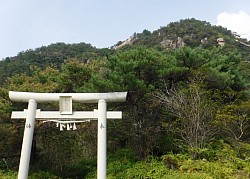 2020-09-10　大竹市行者山と石鎚神社鳥居