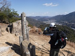 2021-2-16日浦山山頂から北方向